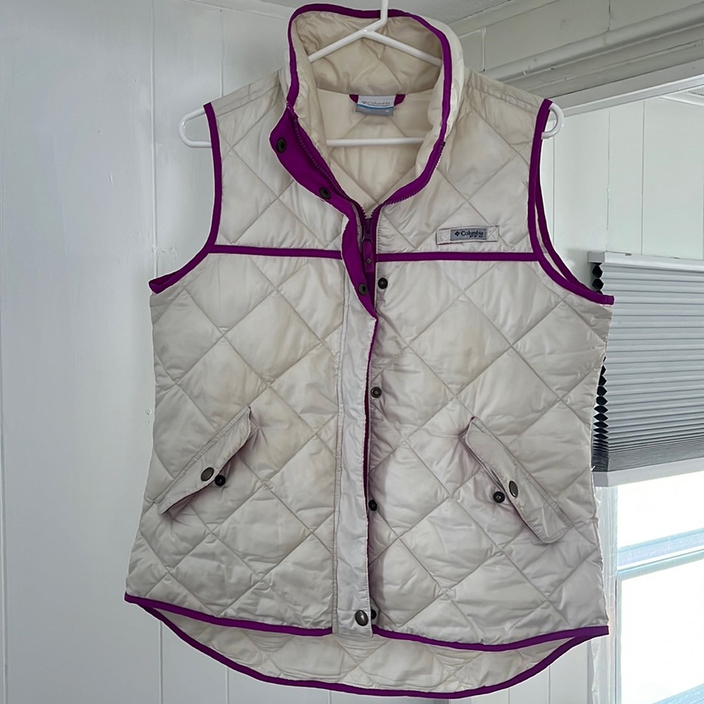 Columbia PFG down vest